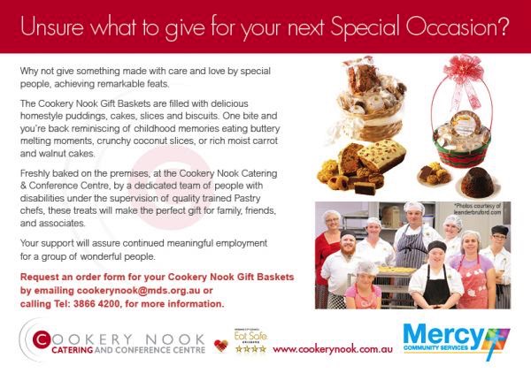 Mercy Community Services & Cookery Nook Catering & Conference Centre